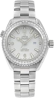 Omega Seamaster Planet Ocean Automatic Diamond White Dial Stainless Steel Ladies 37.5mm Watch 23215382004001