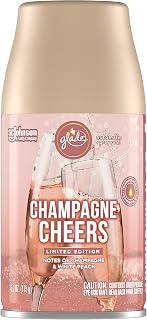 Glade Automatic Spray Refill, Air Freshener for Home and Bathroom, Champagne Cheers, 6.2 Oz