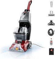 PowerScrub Deluxe Carpet Cleaner Machine, Pet & Upholstery Tools | Deep Cleaning Carpet Shampooer Machine, SpinScrub Brushes, HeatForce Drying, Pair with Hoover Carpet Cleaner Solution