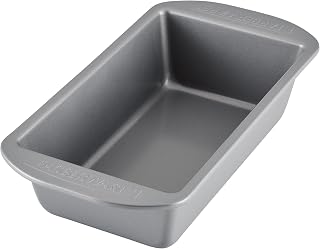 Farberware Bakeware Nonstick Loaf Pans for Baking, 9-Inch x 5-Inch, Gray