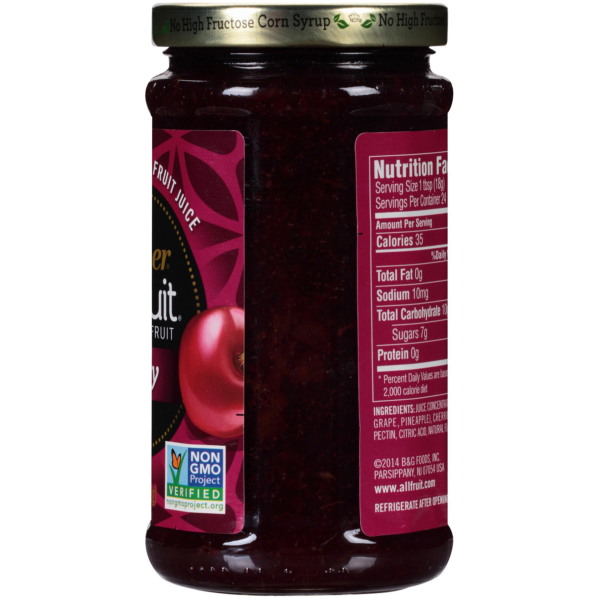 All Fruit Spreadable Fruit by Polaner – 15.25 Ounce (Pack of 1), Cherry, Model 001625