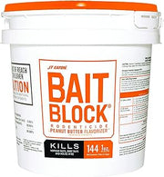 JT Eaton 719-PN Bait Block Peanut Butter Flavor Rodenticide (Pack of 144)