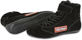 RaceQuipRQP 30300110RQP 303 Driving Shoes Mid-Top SFI 3.3/5 Black Size 11