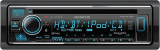 Kenwood KDC-X705 Single DIN CD Receiver with Bluetooth, HD Radio, Alexa Built-in Spotify and Pandora Link for iPhone or Android Phones, SiriusXM Read, (3) 5Volt Pre-Outs