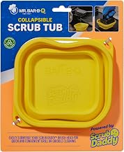Mr. Bar-B-Q Collapsible Scrub Tub Powered by Scrub Daddy