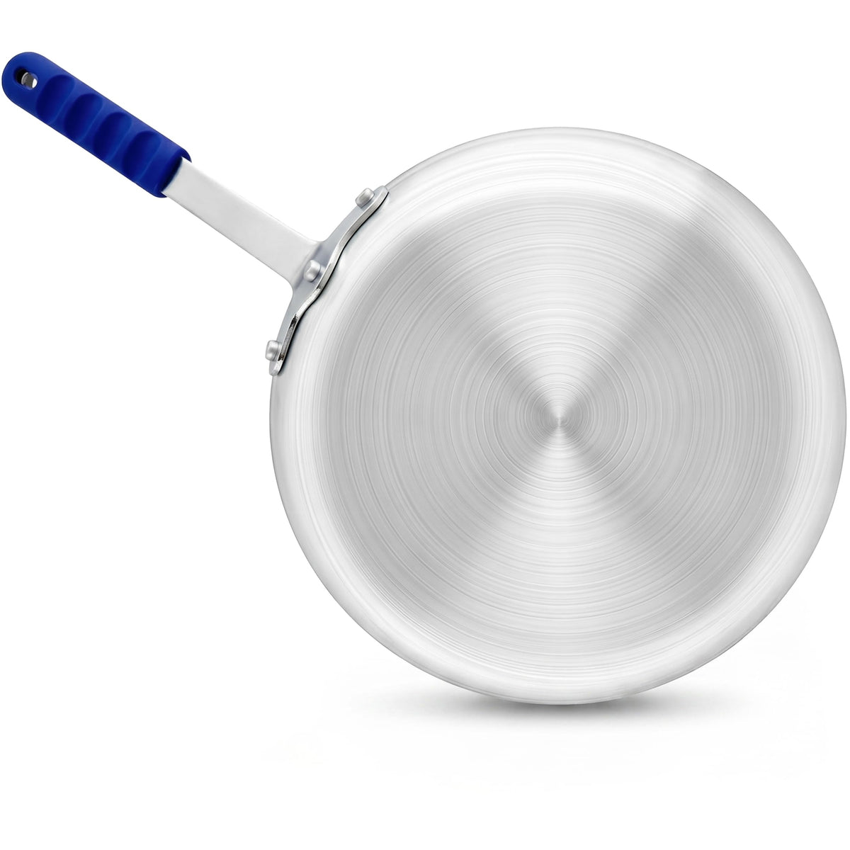 12" Aluminium Fry Pan with Cool Touch Handle by Winco – 12 Inch, 12.0 inches, Aluminum, Model AFP-12A-H