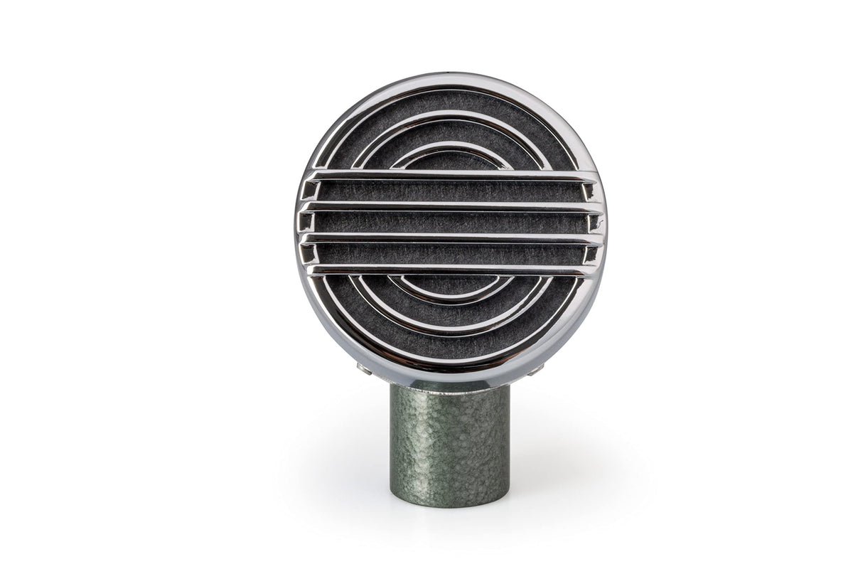 Harmonica Instrument Dynamic Microphone () by Hohner – Stainless Steel, Green, Model MZ20201