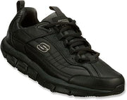 Skechers Men's Shape-ups Liv SR Brawny,Black,US 7 W