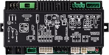 308-6011 Archguard Proflame 2 Series Integrated Fireplace Control IFC Board for Electronic Ignition Module IPI and Continuous Pilot Ignition CPI Controller with No 7 Day Shut Off and No Power Vent