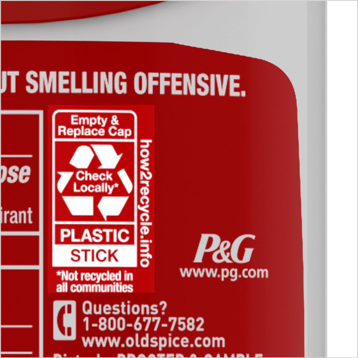 High Endurance Anti-Perspirant & Deodorant by Old Spice – 3 Ounce (Pack of 2), Pack of 2, Model PPAX1187085
