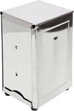 Thunder Group SLNH001 Napkin Dispenser, Tall, Counter Type, 3-3/4" x 4-3/8" x 7-1/2, Stainless Steel, Mirror-Finish