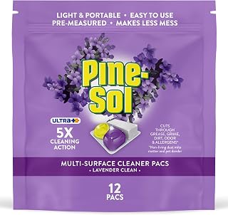 Pine-Sol Ultra+ All Purpose Cleaner Pacs Lavender Scent - 12 Count