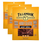 TILLAMOOK COUNTRY SMOKER Honey Glazed / 2.5 Ounce (Pack of 3) / 1 Jerky