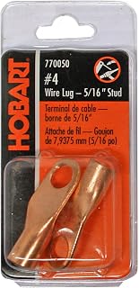 Hobart 770050 Wire Size 4 - Stud Size 5/16-Inch Cable and Wire Lug