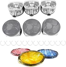 MA-5741124540-2 Pistons w/Rings Compatible With/For 08-17 Buick 3.6L V6 DOHC 24v LLT