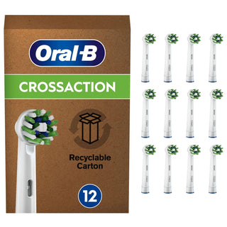 Pack of 12 Toothbrush Heads, Old by Oral-B – 1 Count (Pack of 12), Nylon, 12 Pack, Pack of 12, Model 4210201395324