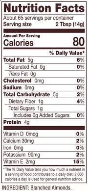 Bob's Red Mill 32 Ounce (Pack of 4) / Resealable / 1 Almond