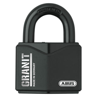ZUB Vorhangschloss Granit 37/ by ABUS – One Size, Alloy Steel,Granite,Steel, Black, Model 35057