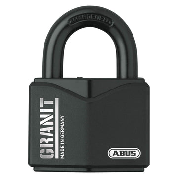 ZUB Vorhangschloss Granit 37/ by ABUS – One Size, Alloy Steel,Granite,Steel, Black, Model 35057