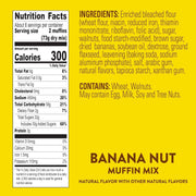 Krusteaz Banana Nut, Almond Poppy Seed & Cinnamon Swirl / 51.9 Ounce (Pack of 1) / 1 Muffins & Quickbreads