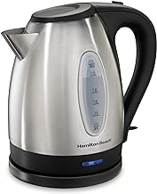 Hamilton Beach 1.7 Liter Electric Tea Kettle, Water Boiler & Heater