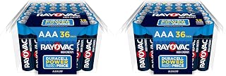 Rayovac High Energy AAA Batteries (36 Pack), Alkaline Triple A Batteries (Pack of 2)