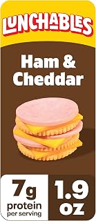 Lunchables Value Pack, Ham & Cheddar, 1.9 oz Pack