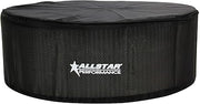 Allstar Performance Air Filter Wrap, Pre Filter, 14 in OD, 5 in Tall, Top Cover, Polyester, Black, 14 in Washable Filters, Each