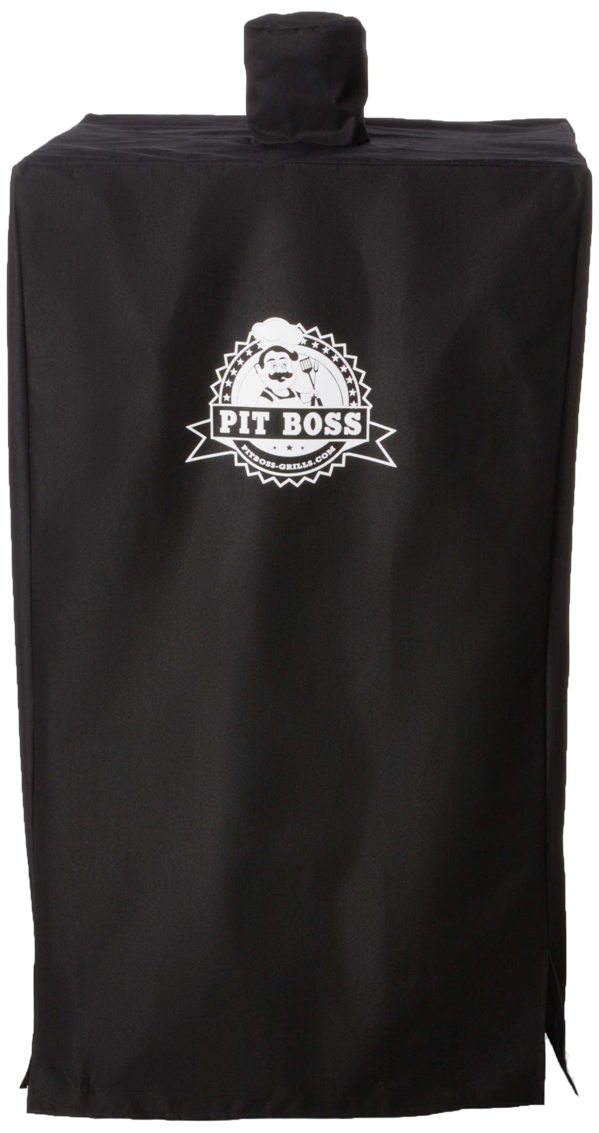 Pellet Smoker Cover by PIT BOSS – No Size, Polyester, Black, Model 73752