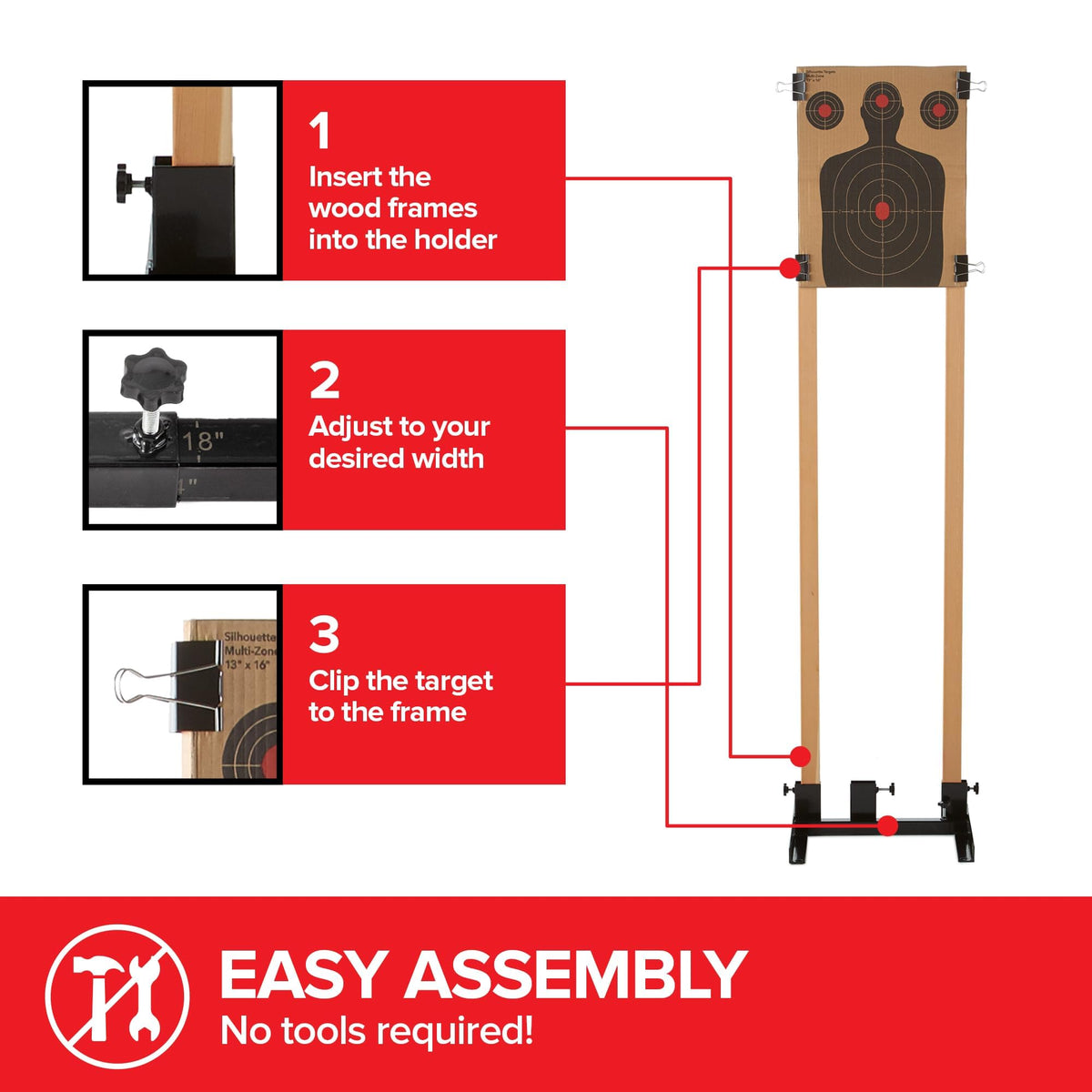 Modern Innovations 4 / 4 Count / Brown Targets & Accessories