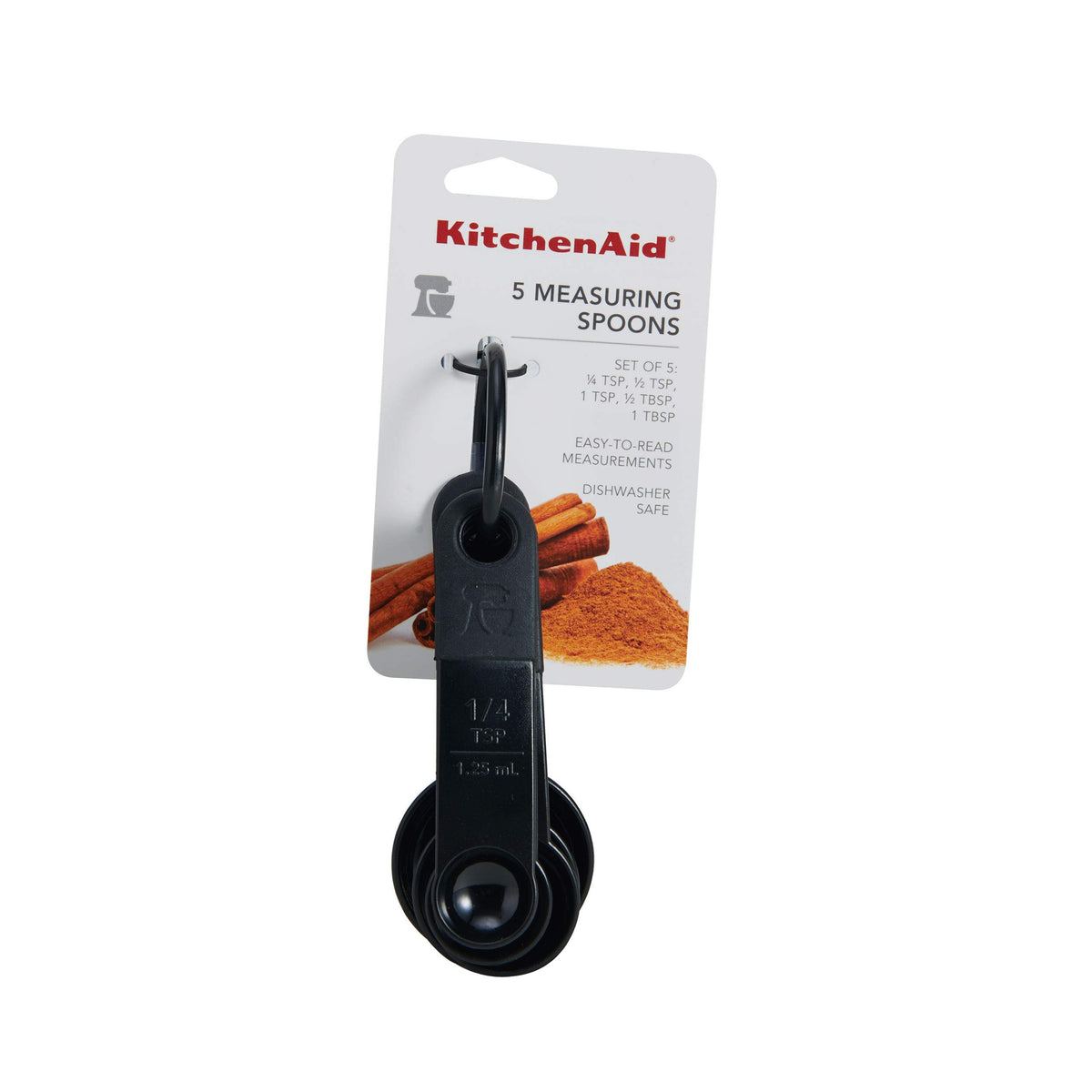 KitchenAid Black / Spoons / Set of 5 Spoons