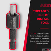 Drive Tool - Optional - Use with 329 by E-Z LOK – 500-4, Tool Steel, Silver, Model 500-4