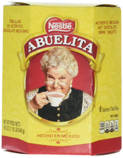 Mexican Hot Chocolate Tablets by Abuelita – 6 ct, Pack of 6
