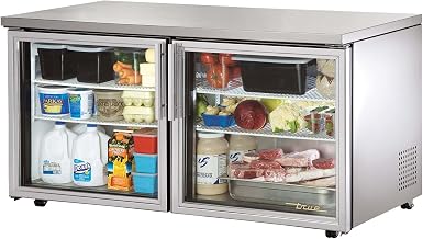 True Low Profile 15.5 CF Undercounter Refrigerator w/Glass Door
