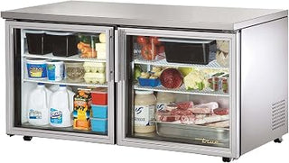 True Low Profile 15.5 CF Undercounter Refrigerator w/Glass Door