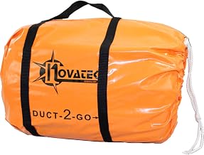 Novatek D1250 Duct-2-Go 12" x 50' Heavy Duct Vinyl with Integrated Carrying case