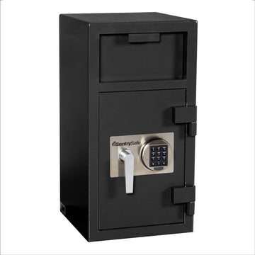 Sentry® Safe 1.6 cu. ft. Depository Safe by SENTRY(セントリー) – 1.6 cu. ft., 1.57 cubic_feet, Alloy Steel, Black, Model DH-134E