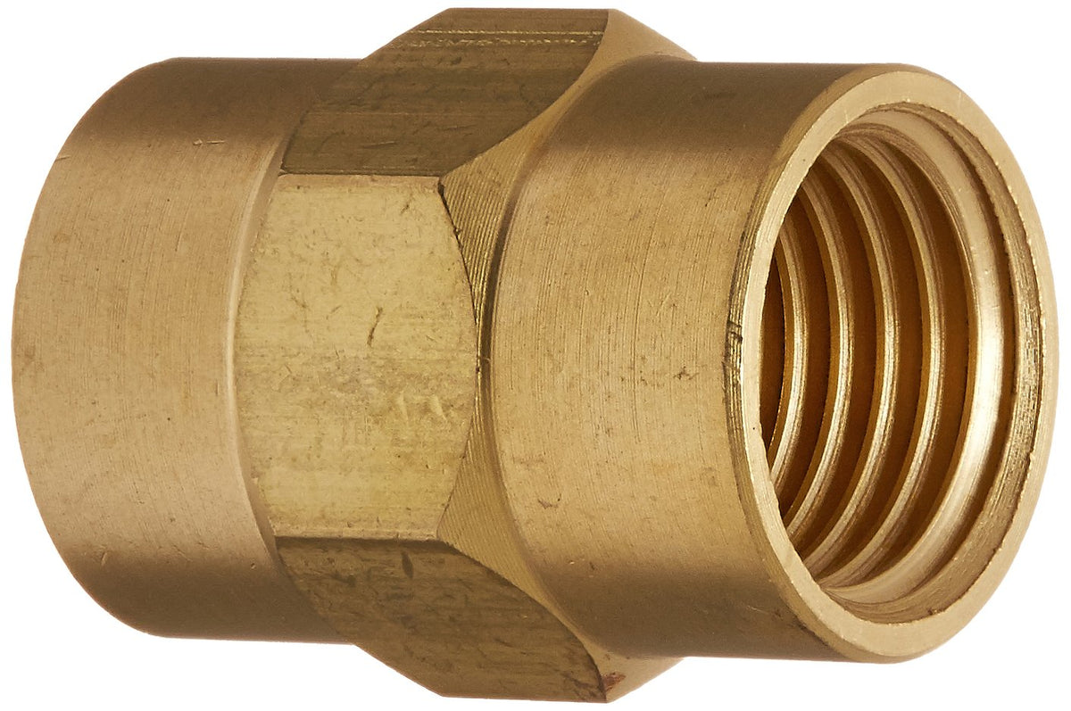 Hex Coupler by Bostitch – Brass, Model 14F-14F
