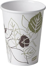 DIXIE 12OZ PAPER HOT CUPS BY GP PRO (GEORGIA-PACIFIC), PATHWAYS,1,000 CUPS PER CASE