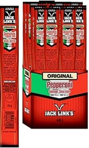 Jack Link's Pepperoni Sausage Wrapped Sticks 20-22g Packages (Original)