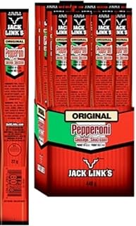 Jack Link's Pepperoni Sausage Wrapped Sticks 20-22g Packages (Original)