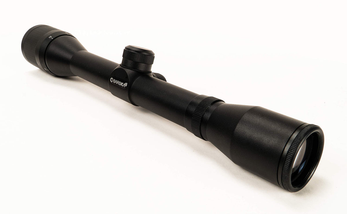 3-12x40 AO Airgun Riflescope by Barska – 4x32mm, Aluminum, Black, Model AC10004