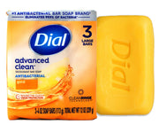 12402 4 oz. Gold Dial Antibacterial Soap Bars – 4 Ounce (Pack of 3), Model 2410