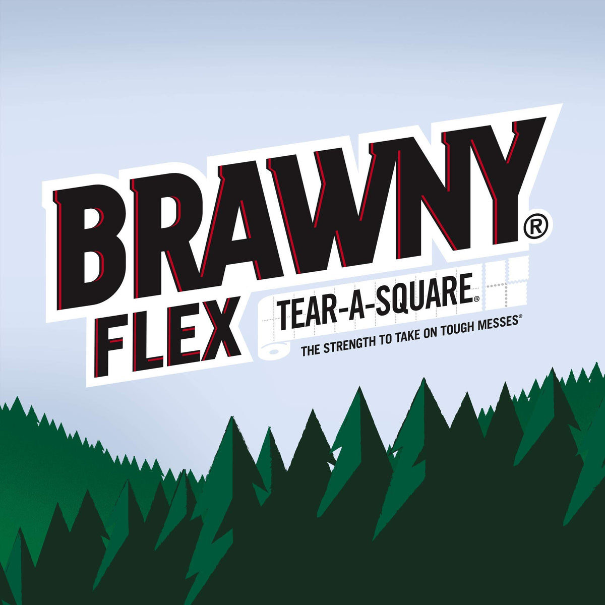 Flex Paper Towels by Brawny – 8 Count (Pack of 1), Paper, White, Pack of 24, Model 44345