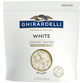 Premium White Coating Wafers by Ghirardelli – Wafer, white