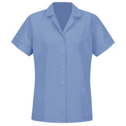 Red Kap XX-Large / White / Gripper Front Short Sleeve Tunic Tunics