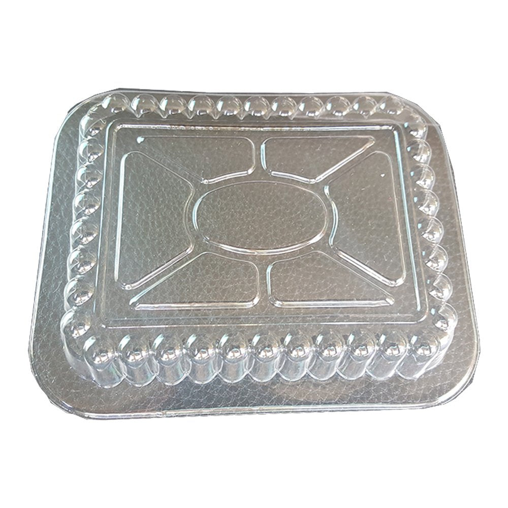 LID23 PE Oblong Pan with Clear Dome Lid44; 1 lbs - Case of 1000