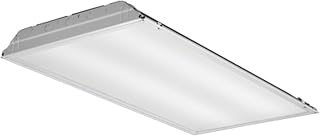 Lithonia Lighting 2GTL2 LP840 2 by 2 4000K LED Lensed Troffer, 4000K, 39 Watt, White