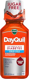 Vicks Dayquil Cold and Flu Diabetes Formula, 12 Fl Oz