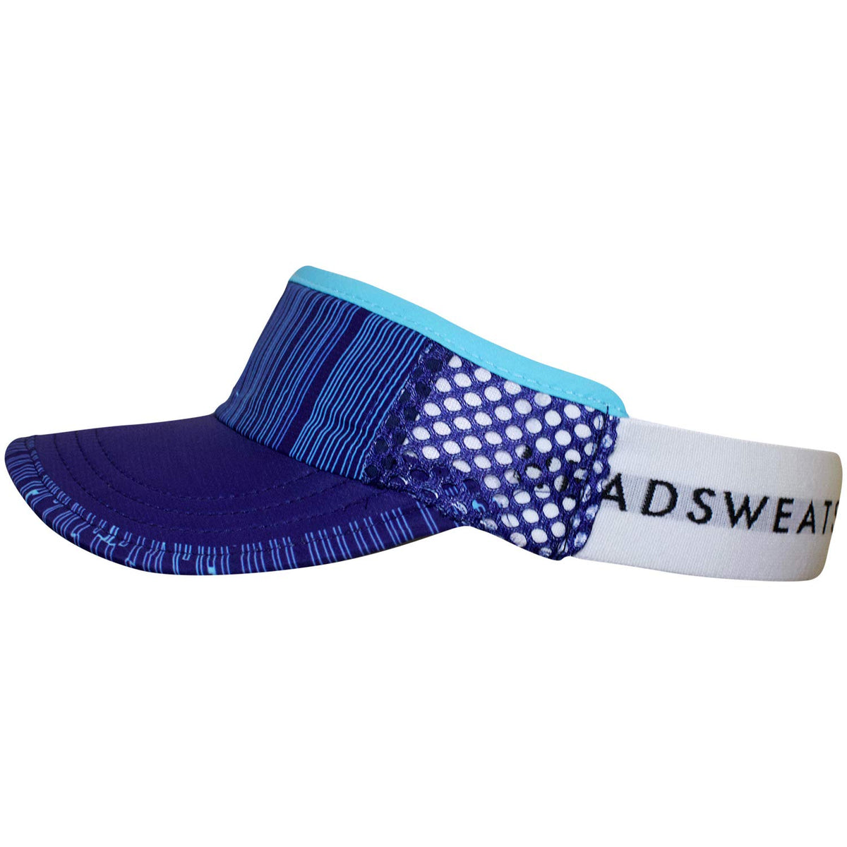 Active Line - Performance Super Crush Visor (Rain) by Headsweats – Polyester, Rain, Model 7711-401SRN